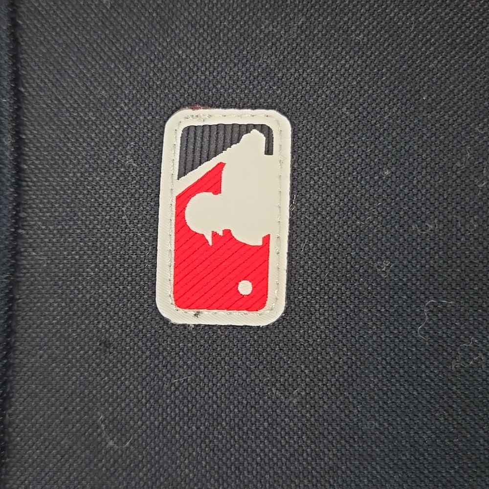 Nike Men’s Black Dry Fit Polo with Embroidered Logo Washington Nationals MLB Med - Picture 8 of 8
